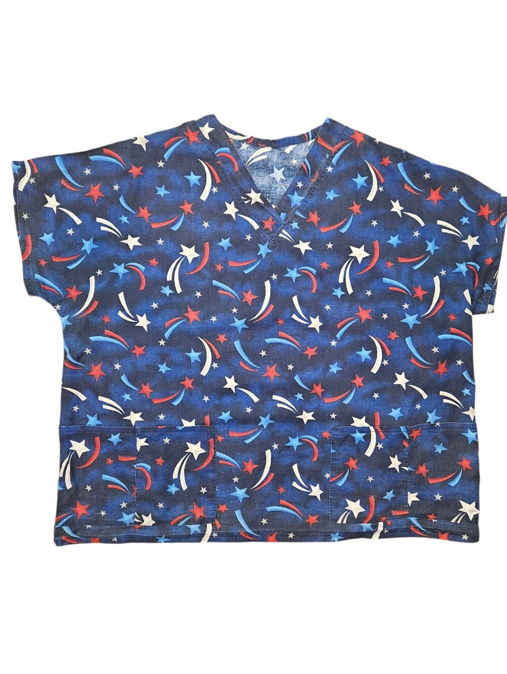 Shooting Stars Scrub Top